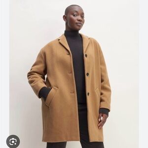 Everlane Tan Pea Coat